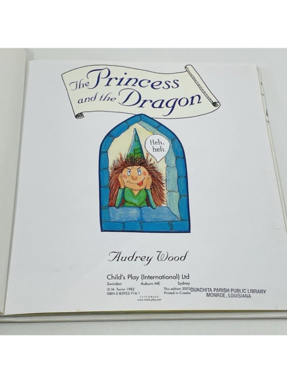 Princess Dragon Audrey Wood Children Book Bedtime Picture Kid Nursery Beginner - Picture 3 of 12